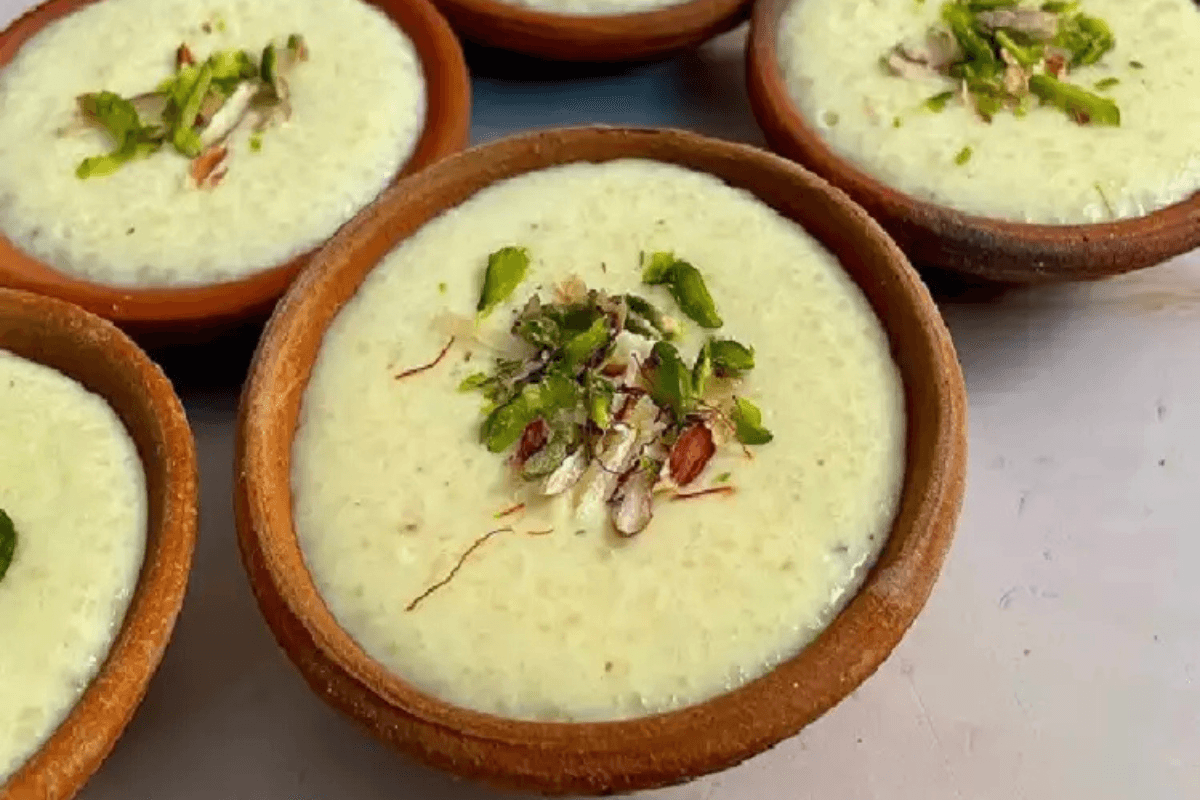 Kesar Pista Phirni Recipe Kesar Pista Phirni Recipe