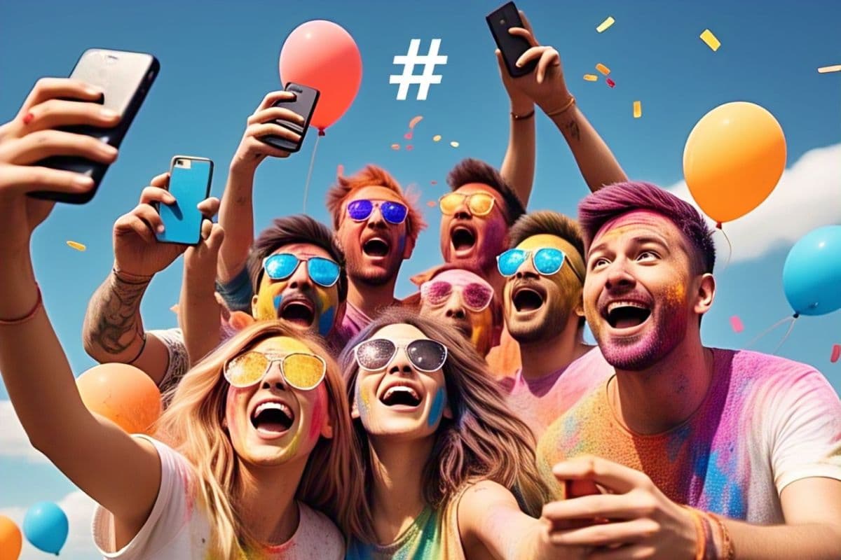 रंग, रील्स और ट्रेंड्स! सोशल मीडिया पर छाई Digital Holi की धूम