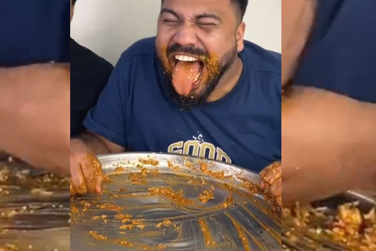 Viral Video: 2 मिनट से भी कम समय में चट कर दी पूरी थाली, सोशल मीडिया पर वायरल हो रहा वीडियो