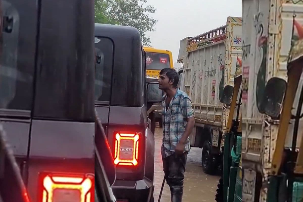 Viral Video : बच गया थार सवार, ऑटो ड्राइवर ने किया बवाल, वायरल हो रहा वीडियो