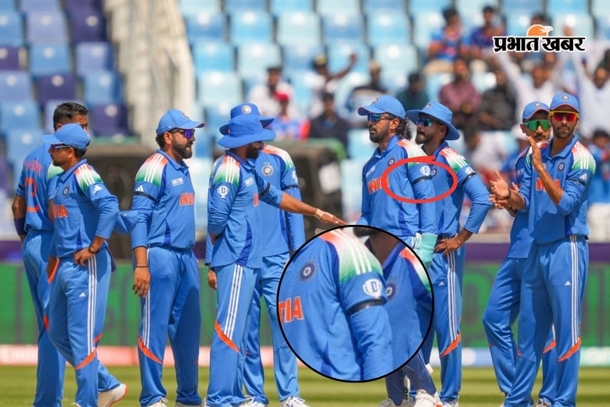 Ind vs Aus: सेमीफाइनल में हाथ पर काली पट्टी बांधकर मैदान पर क्यों उतरी भारतीय टीम, सामने आई बड़ी वजह