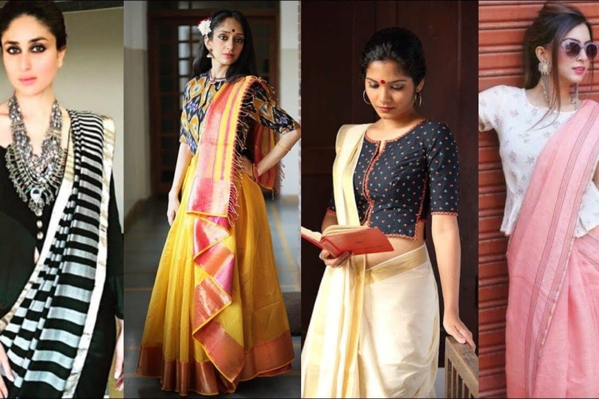 Modern Saree Looks