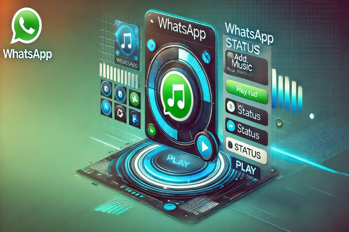 WhatsApp Music Status Update