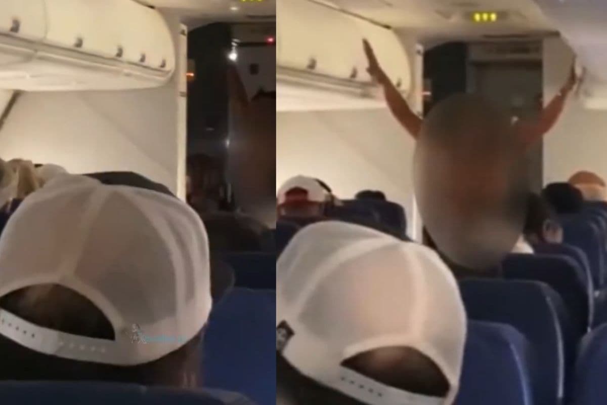 Viral Video: फ्लाइट में महिला ने उतार दिए सारे कपड़े, न्यूड होकर 25 मिनट तक किया हंगामा