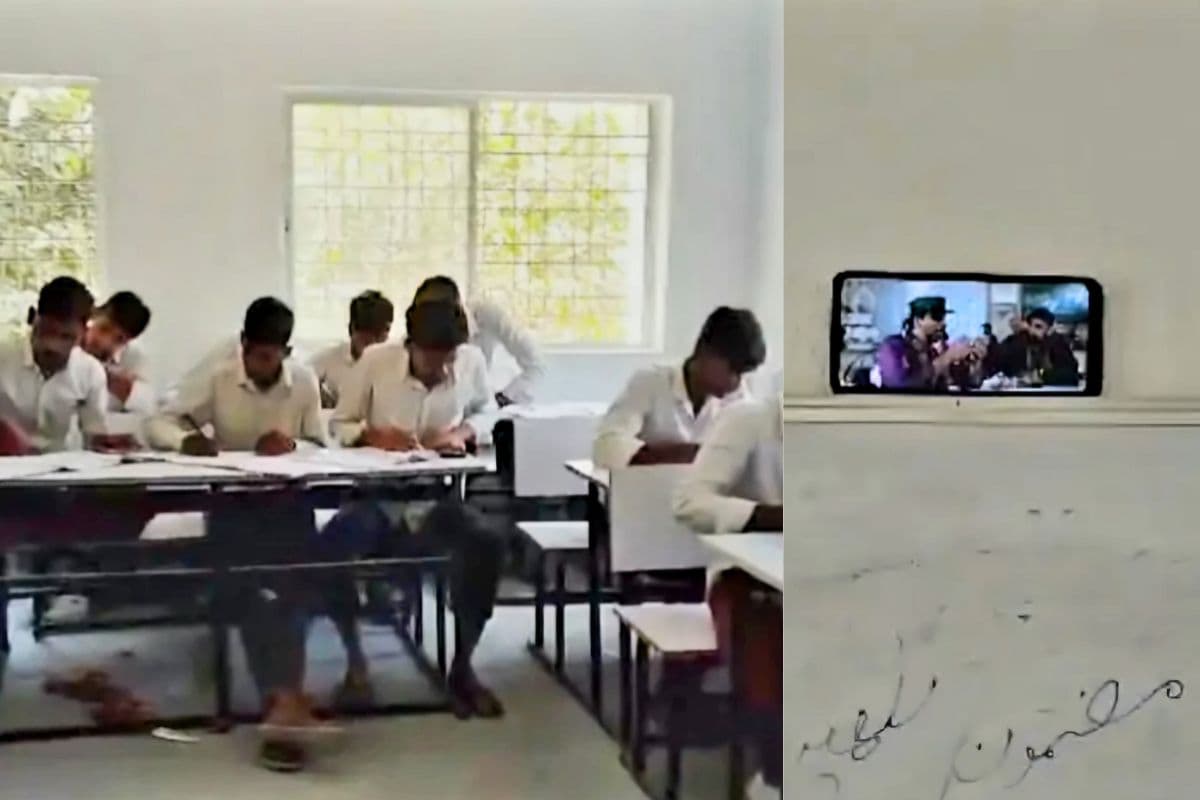 Video: क्लासरूम में बज रहा अश्लील गाना और मस्ती में परीक्षा दे रहे छात्र, बिहार का यह वीडियो आपको भी कर देगा हैरान