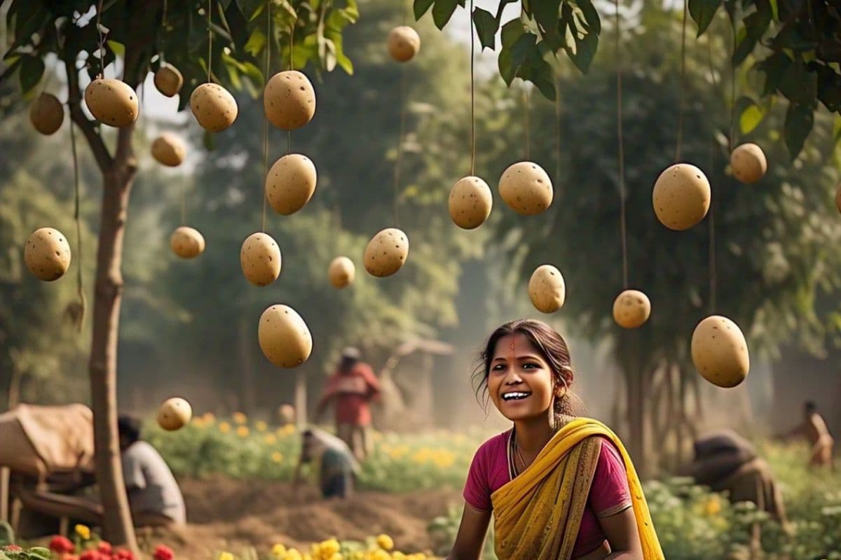 Bihar News: वाह रे किसानी! खेत के बदले हवा में उगा दिया आलू, अब दूर-दूर से सीक्रेट जानने पहुंच रहे लोग