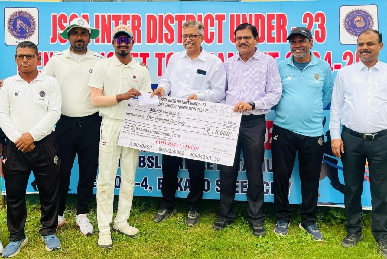 Bokaro News : गोड्डा को हराकर हजारीबाग पहुंचा क्वार्टर फाइनल में