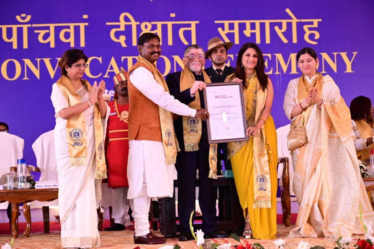 ranchi news : झारखंड राय विवि के दीक्षांत समारोह में राज्यपाल संतोष कुमार गंगवार ने कहा, उपाधि सिर्फ पुरस्कार नहीं, बल्कि नयी शुरुआत है