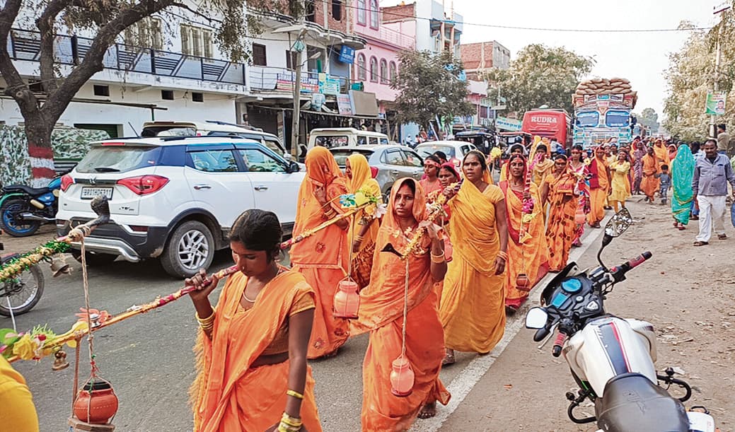 सोनवर्षा गांव में श्रीश्री शिवशक्ति ज्ञान यज्ञ का हुआ शुभारंभ