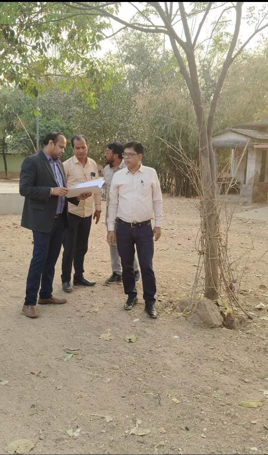 आदिवासी सामुदायिक भवन अतिक्रमण मामले की हुई जांच