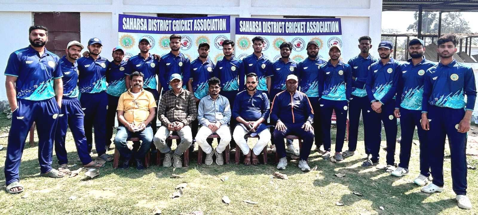 बीसीए सीनीयर मेन्स हेमन ट्रॉफी के लिए जिला क्रिकेट टीम रवाना