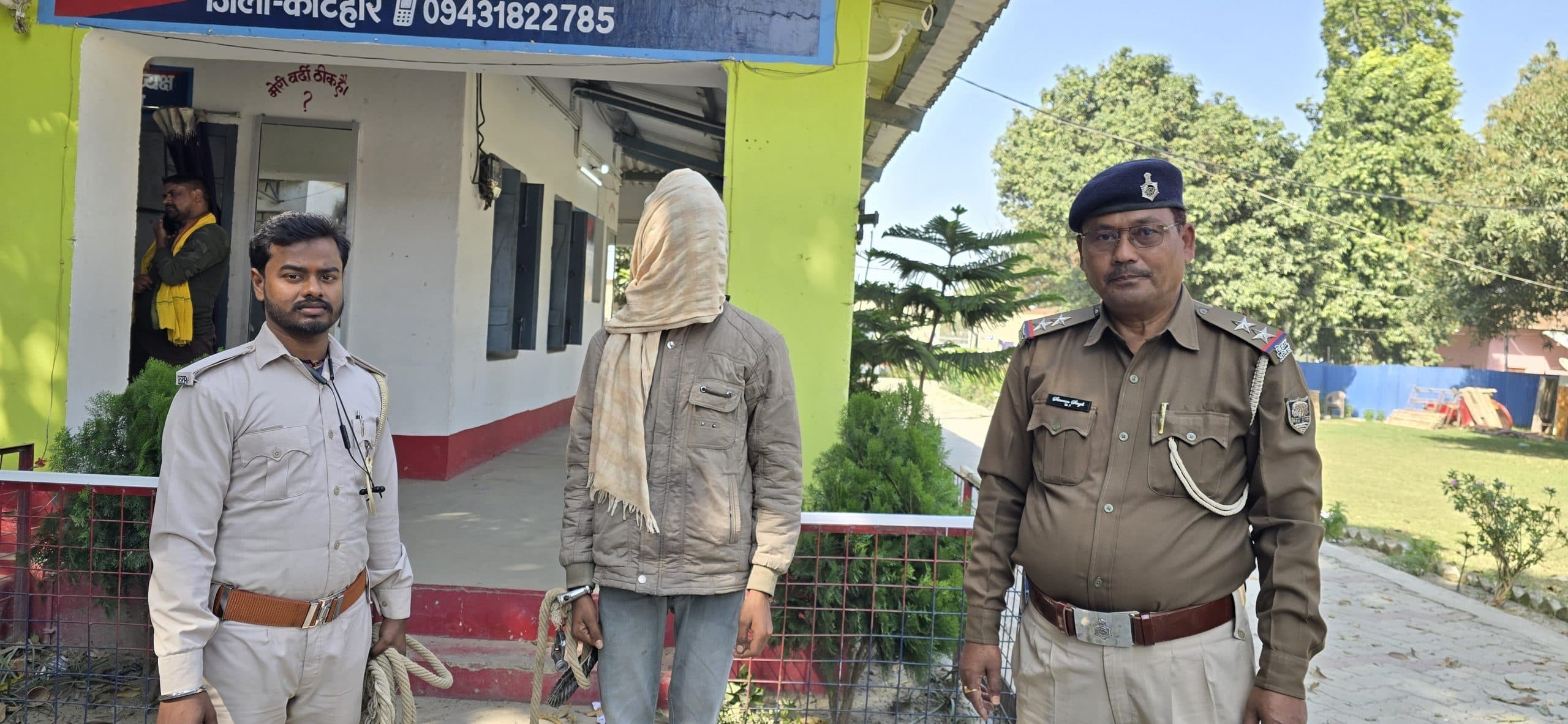 छिनतई मामले में अभियुक्त को गिरफ्तार कर भेजा जेल