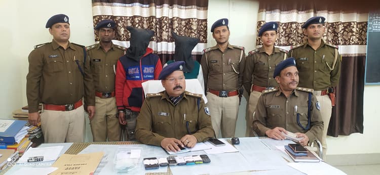 डकैती कांड का पुलिस ने किया उद्भेदन, तीन डकैत गिरफ्तार
