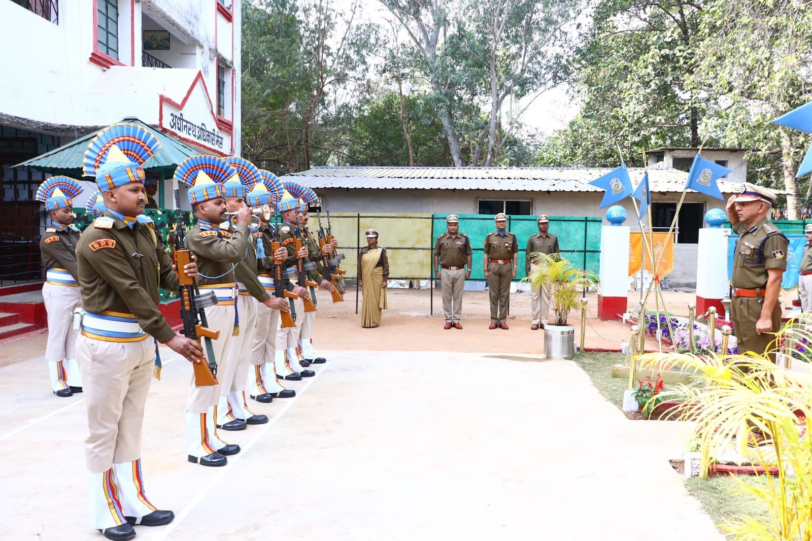 सीआरपीएफ ने मनाया 65वां स्थापना दिवस