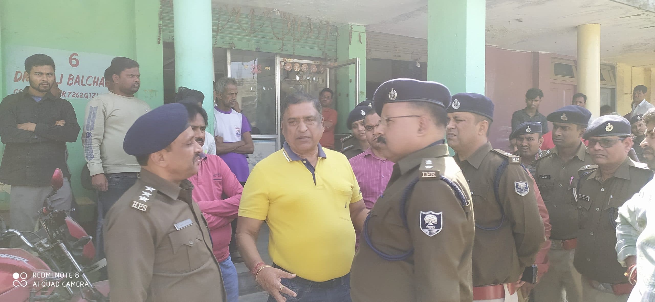 एसपी ने व्यवसायी से भी ली घटना की जानकारी