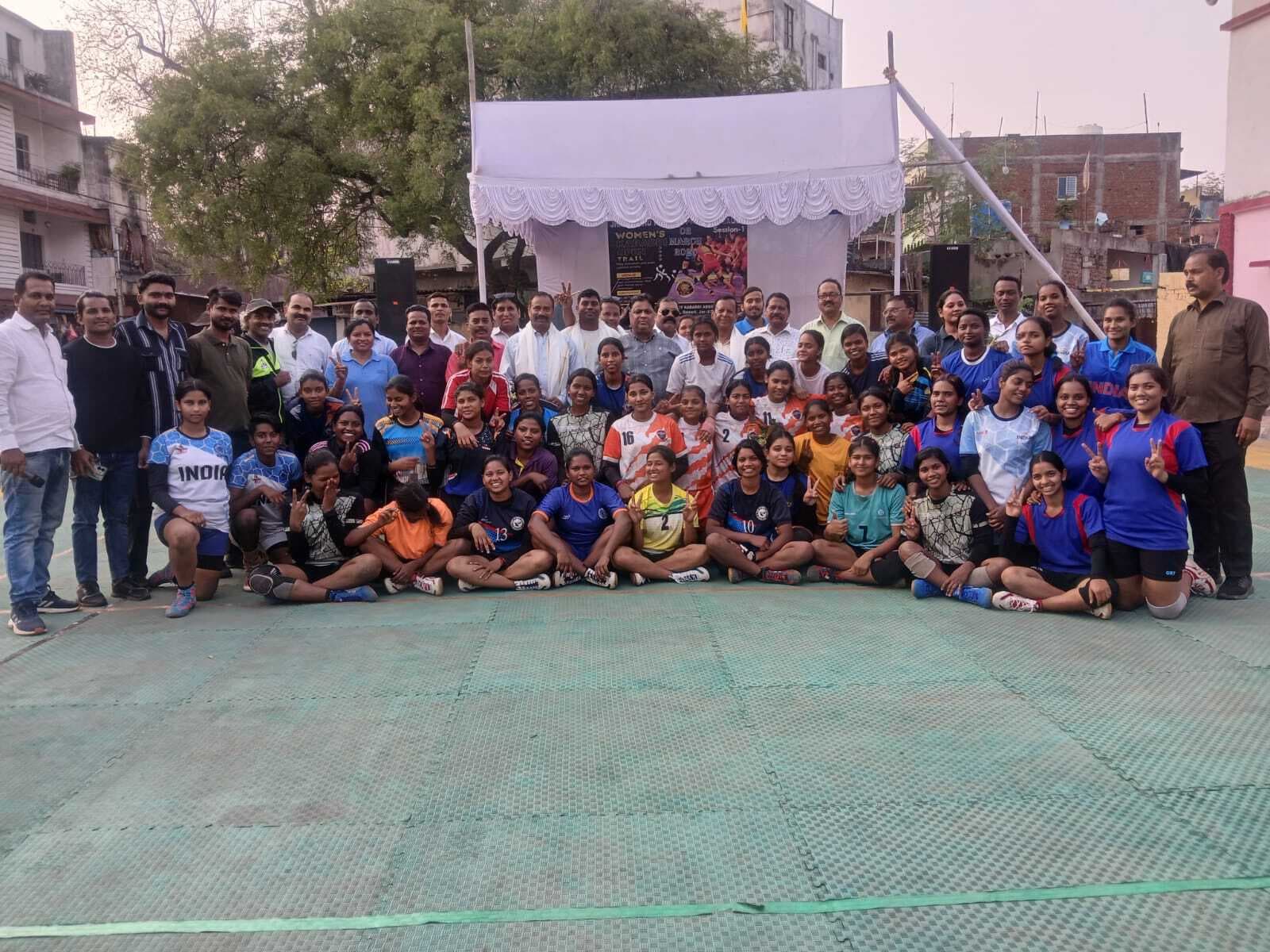 WOMEN KABADDI OPEN TRIAL : महिला प्रीमियर लीग के चयन ट्रॉयल में 80 खिलाड़ियों ने हिस्सा लिया