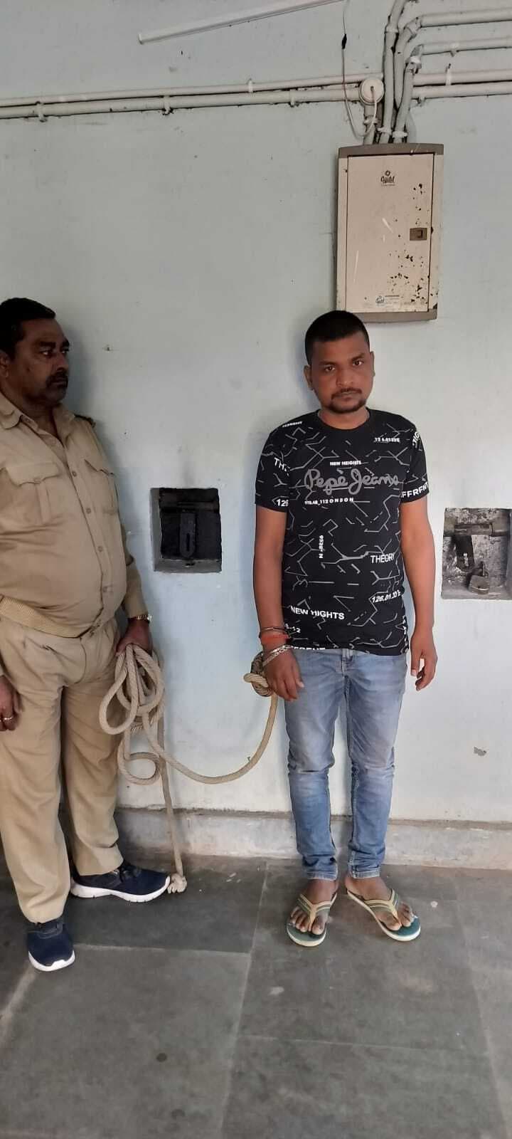 अभियुक्त गिरफ्तार, भेजा जेल