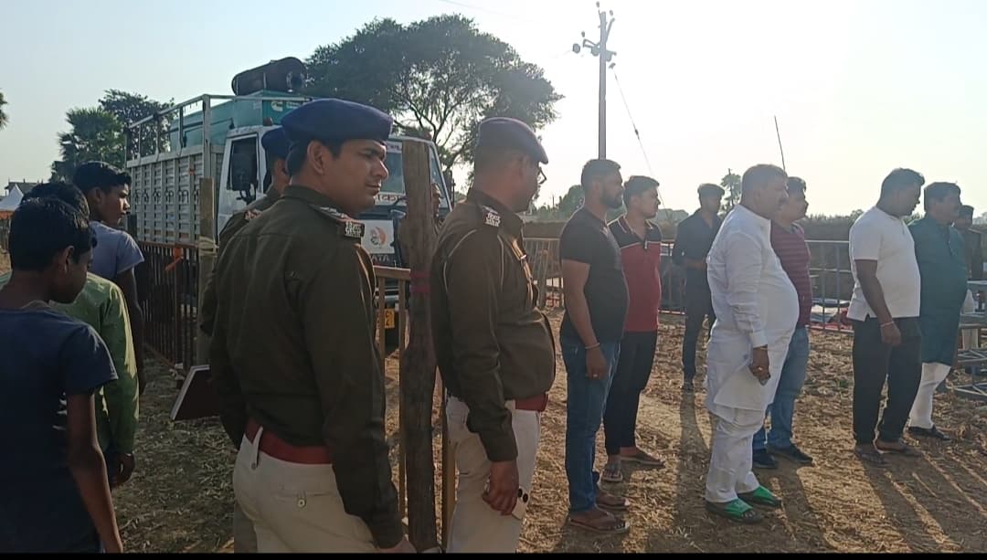 बौंसी एसडीपीओ ने गौरा पहुंच तैयारियों का लिया जायजा