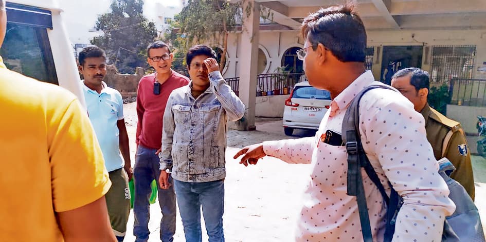 कोलकाता से फरार साइबर ठग राजगीर से गिरफ्तार