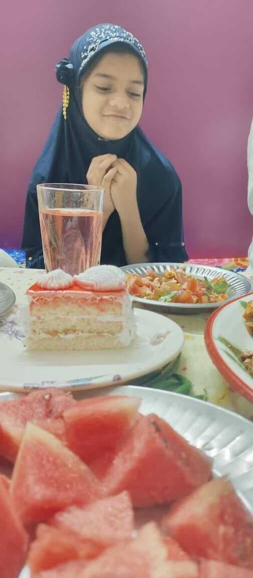 Bhagalpur news सात साल का अफीफा आरजू ने रखा पहला रोजा, घर में खुशी का माहौल