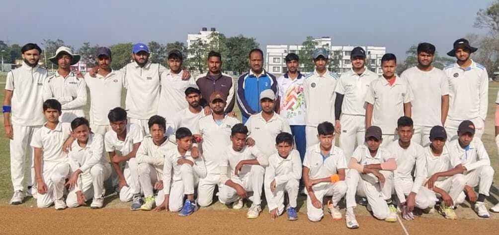 Bhagalpur news एमसीसी कहलगांव व मट्रिका ट्रेडर्स की टीमों ने जीते अपने मैच