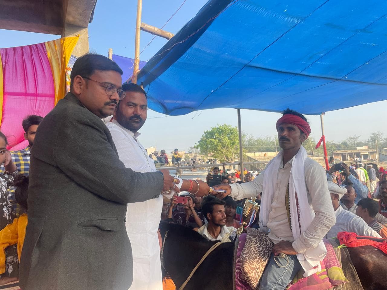 घोड़ा दौड़ प्रतियोगिता में विद्यानंद ने मारी बाजी