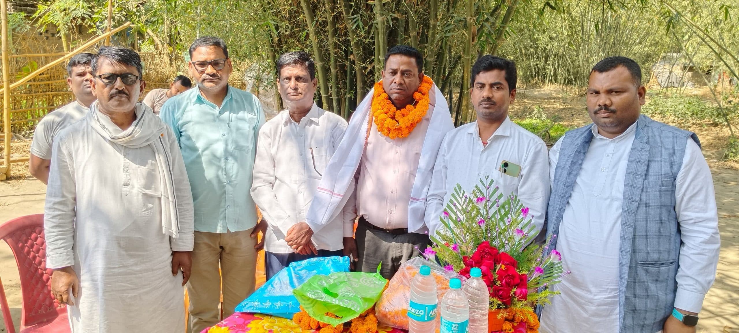 नवमनोनित जदयू जिला महासचिव का अभिनंदन