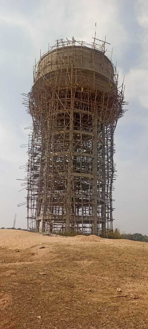 Deoghar news : योजना से निर्माणाधीन करोड़ों की जलमीनार पांच साल में भी बनकर नहीं हो सकी तैयार