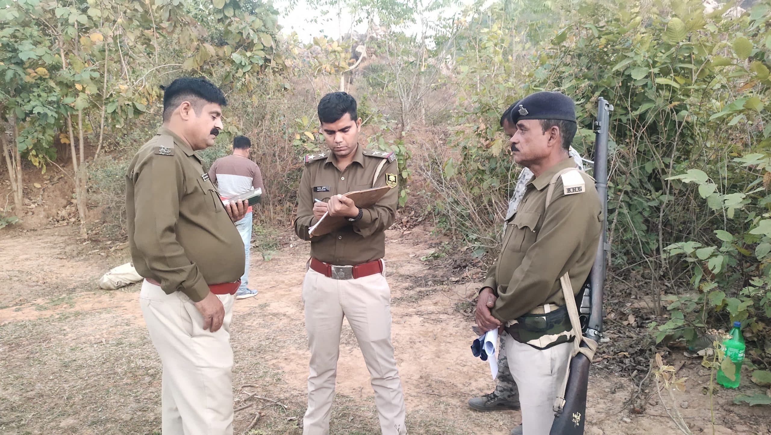 बरमन्नी मुखैला स्थान में अज्ञात का शव मिलने से फैली सनसनी