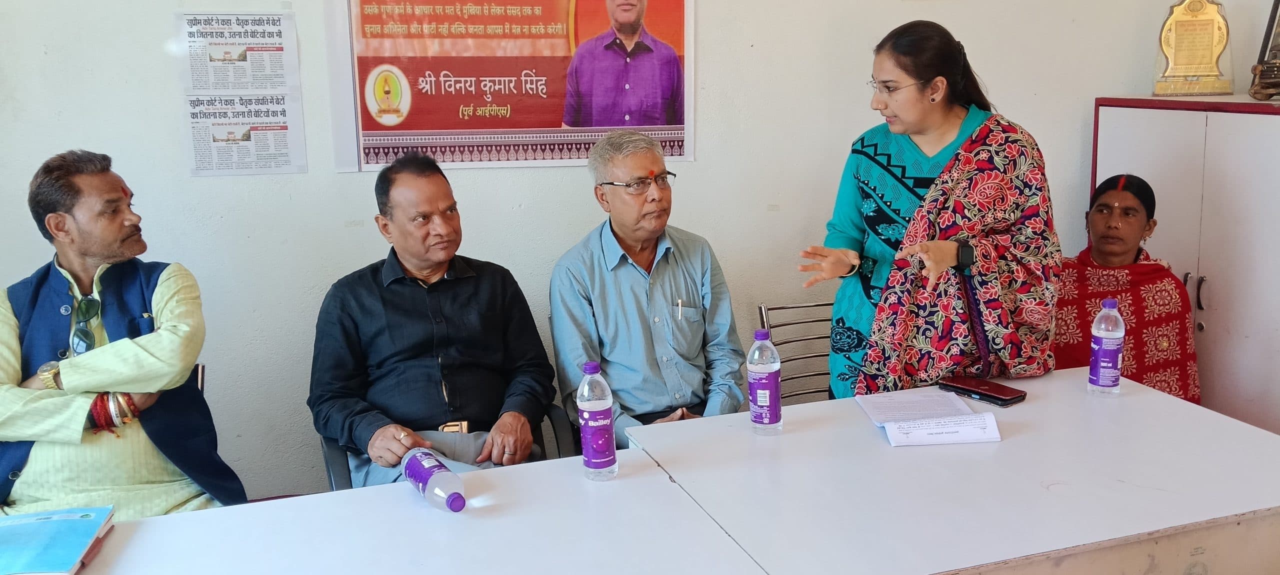 आप जागरूक होंगे तभी समाज व राज्य का विकास होगा : विनय कुमार