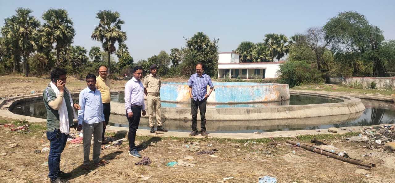 सिदपुर गर्मकुंड के सौंदर्यीकरण का कार्य शुरू