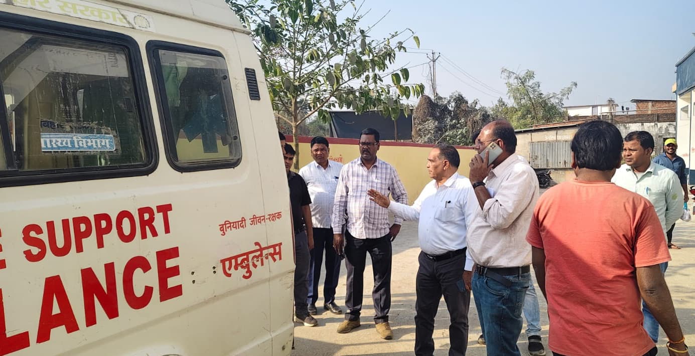 सीएस ने किया सीएचसी का औचक निरीक्षण