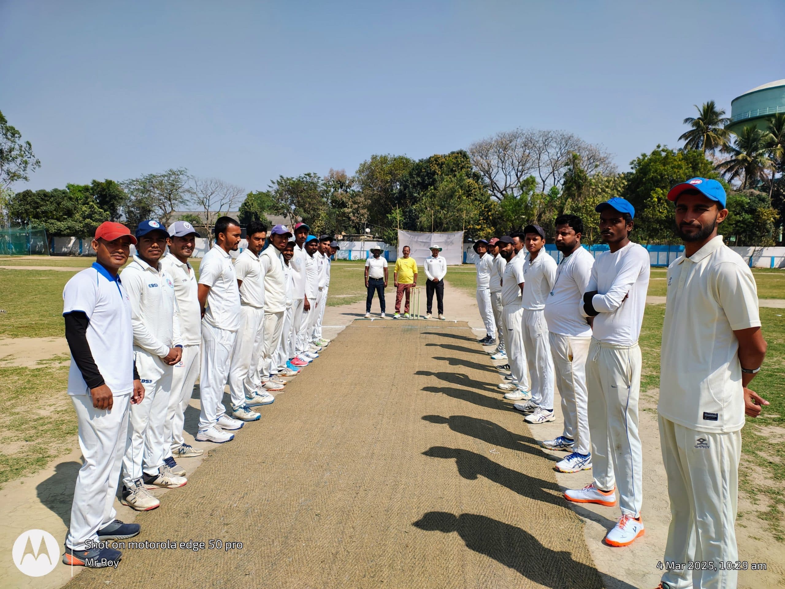 न्यू इंडिया क्रिकेट ने लिबर्टी क्रिकेट क्लब को चार विकेट से हराया