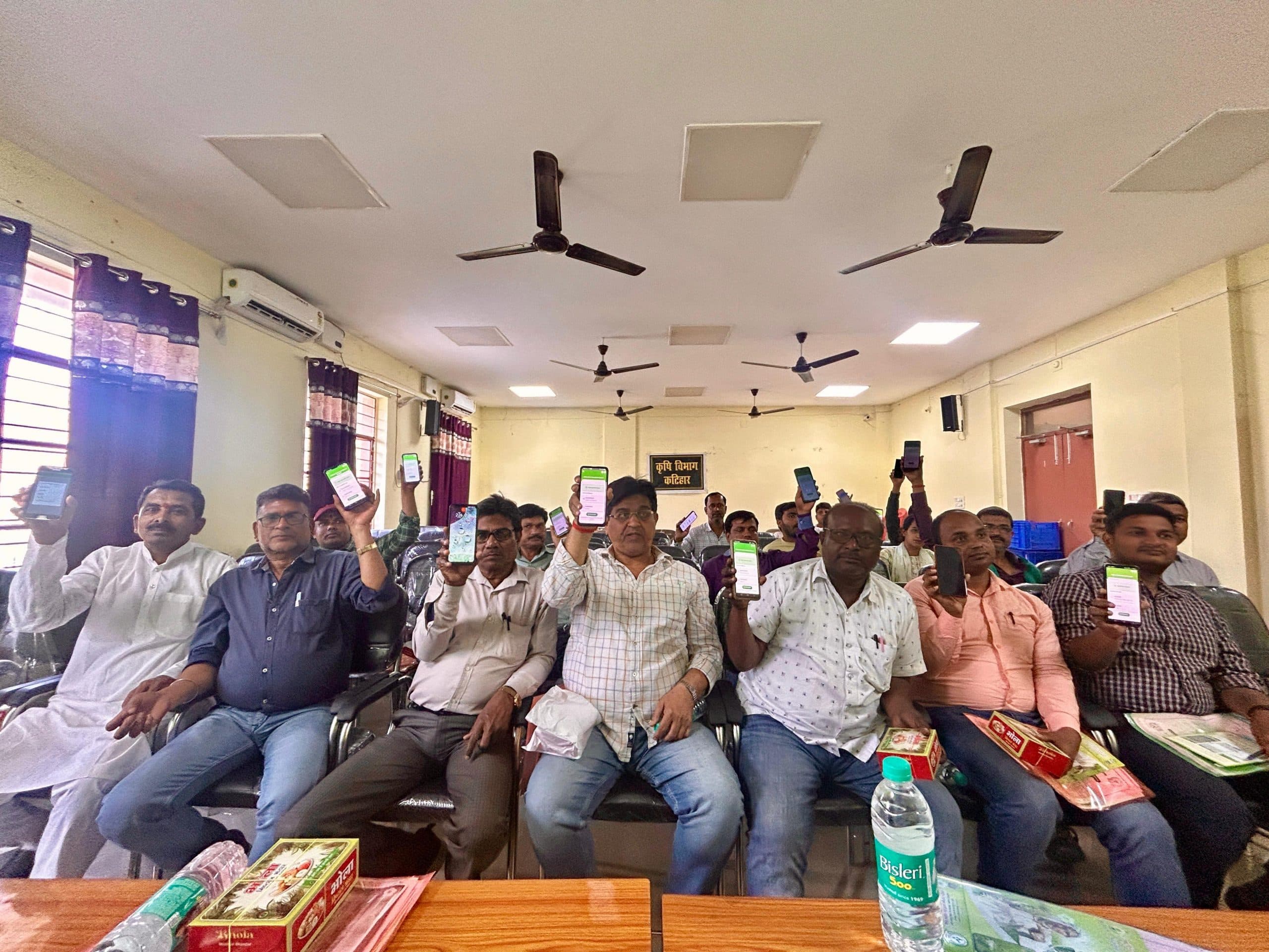 एनपीएसएस ऐप के उपयोग को लेकर प्रगतिशील किसानों को मिला प्रशिक्षण