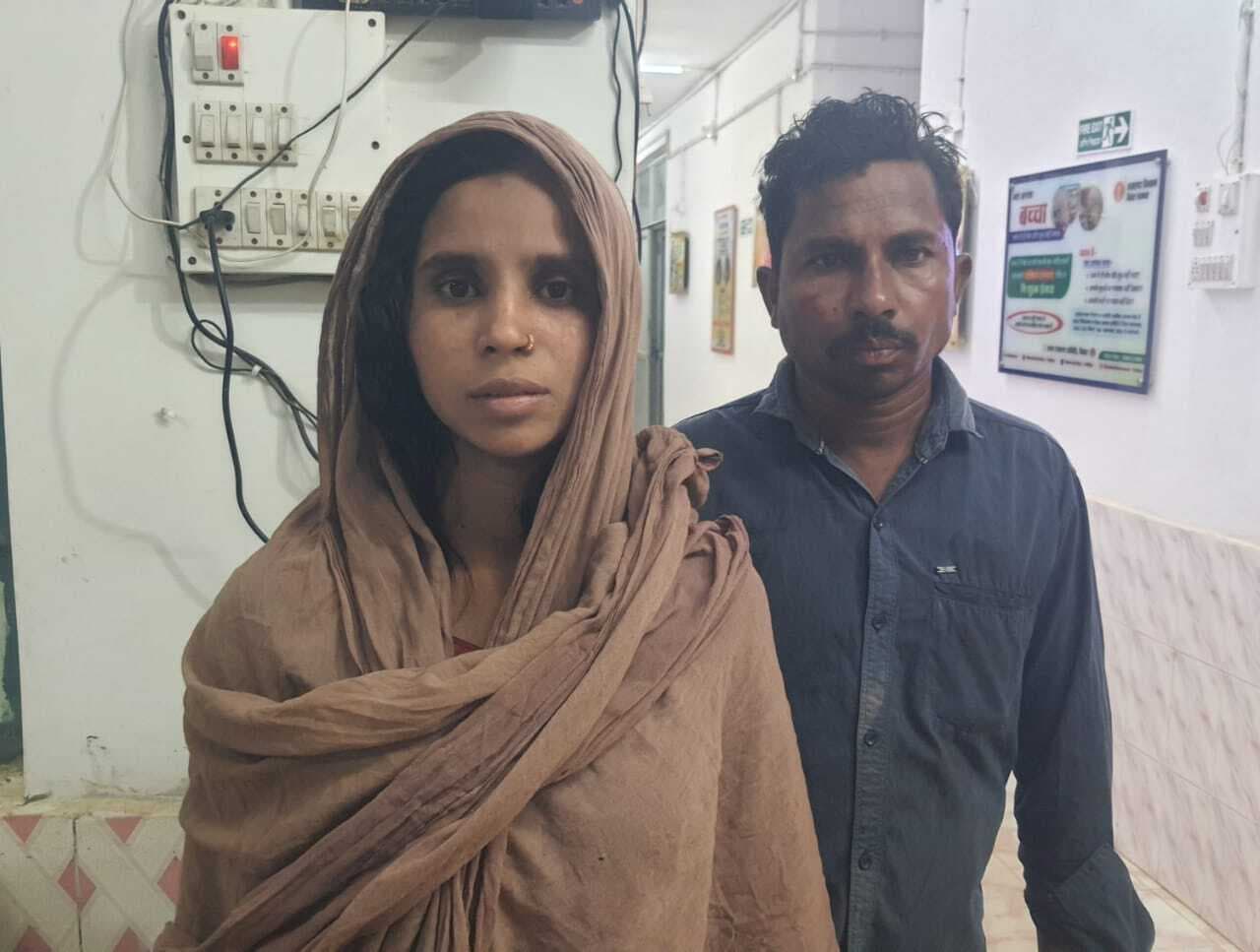 ननद व ससुर ने विवाहिता को मारपीट कर किया घायल