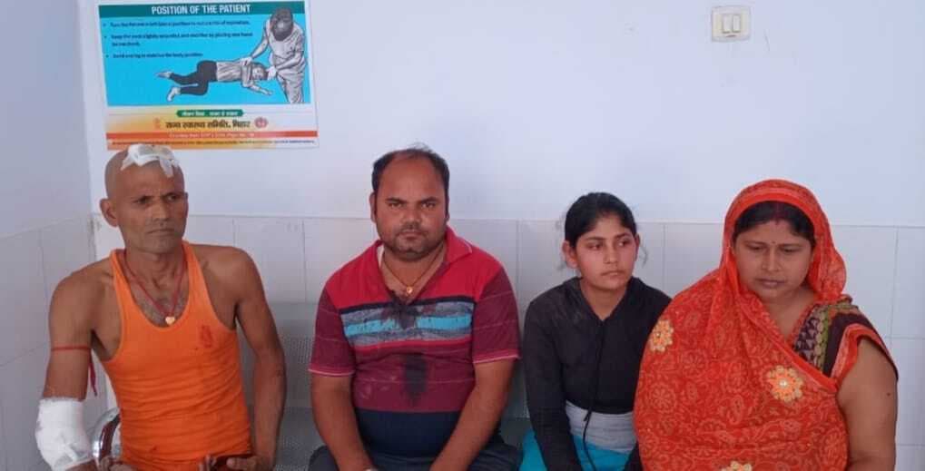 जमीन विवाद में दो पक्षों के बीच हिंसक झड़प, तीन जख्मी