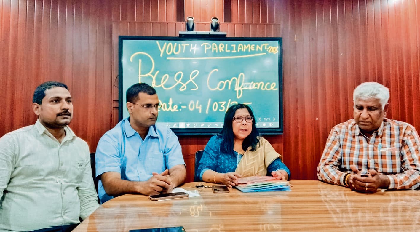 शहर के रामाधीन कॉलेज में युवा संसद कार्यक्रम का होगा आयोजन