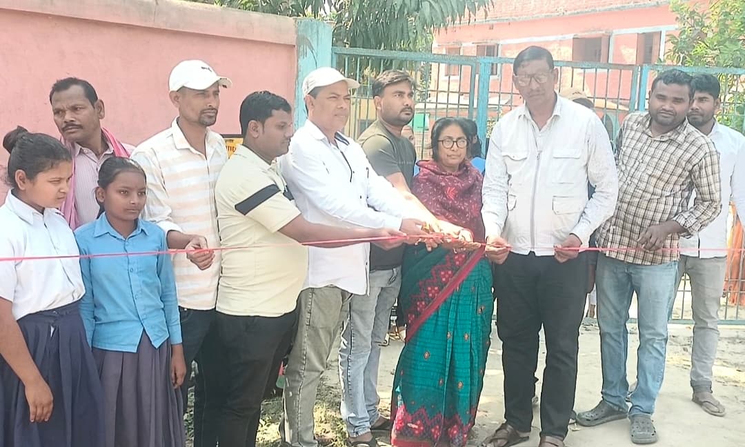 केजीवी में चारदीवारी व मेन गेट निर्माण का कार्य शुरू