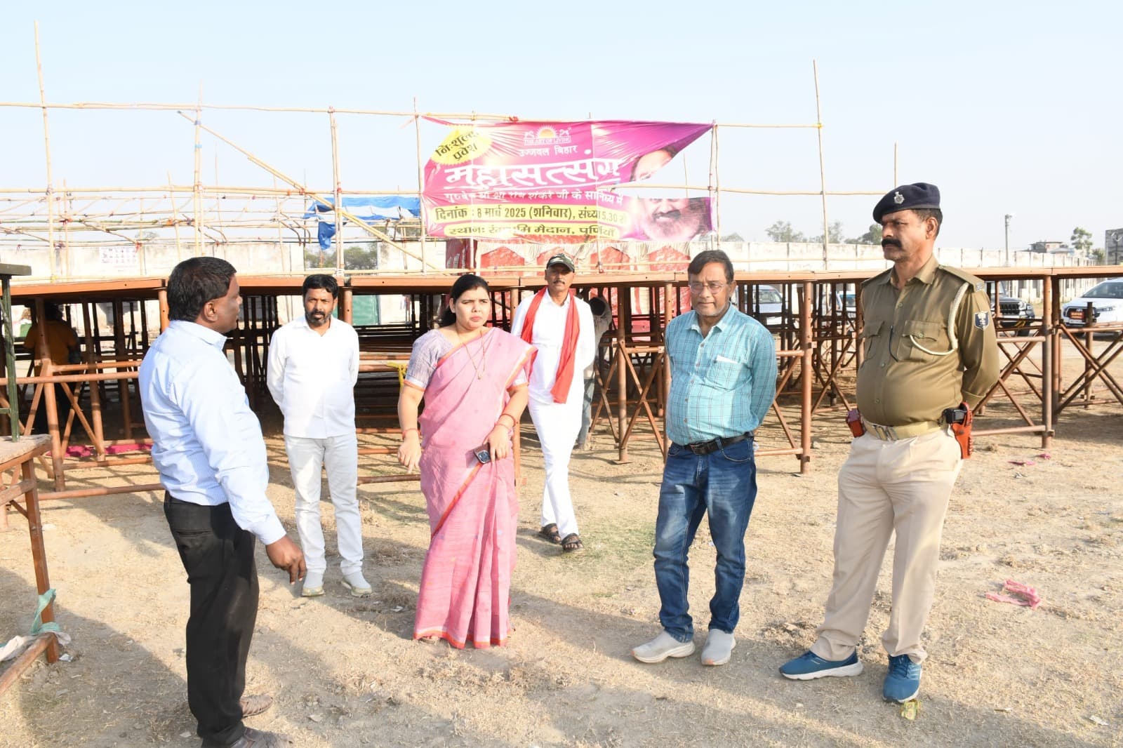 श्री श्री रविशंकर के आशीर्वचन के लिए पूर्णिया तत्पर : महापौर