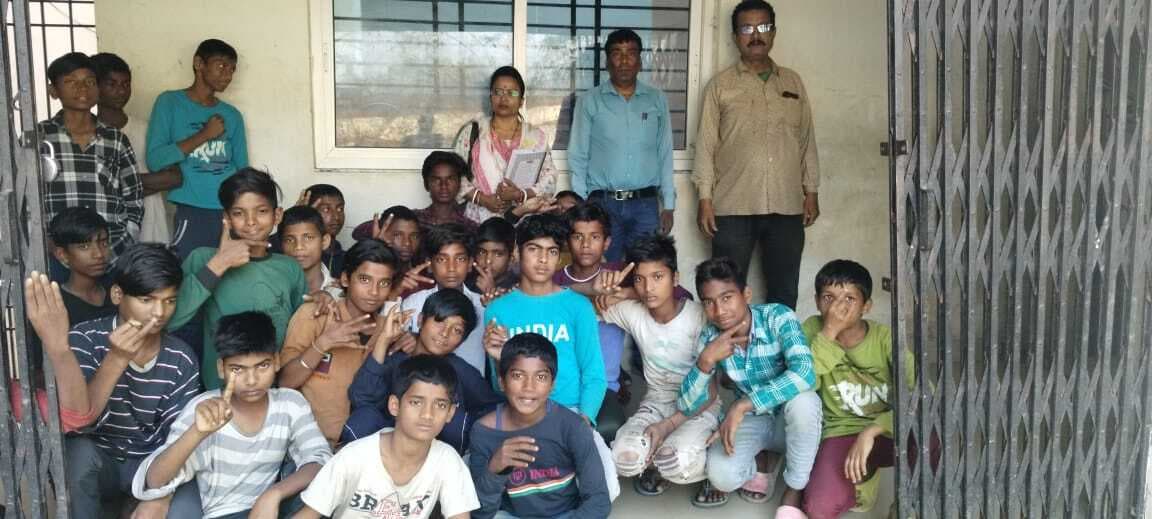 बाल व बालिका गृह के 191 बच्चों का स्वास्थ्य जांच किया गया