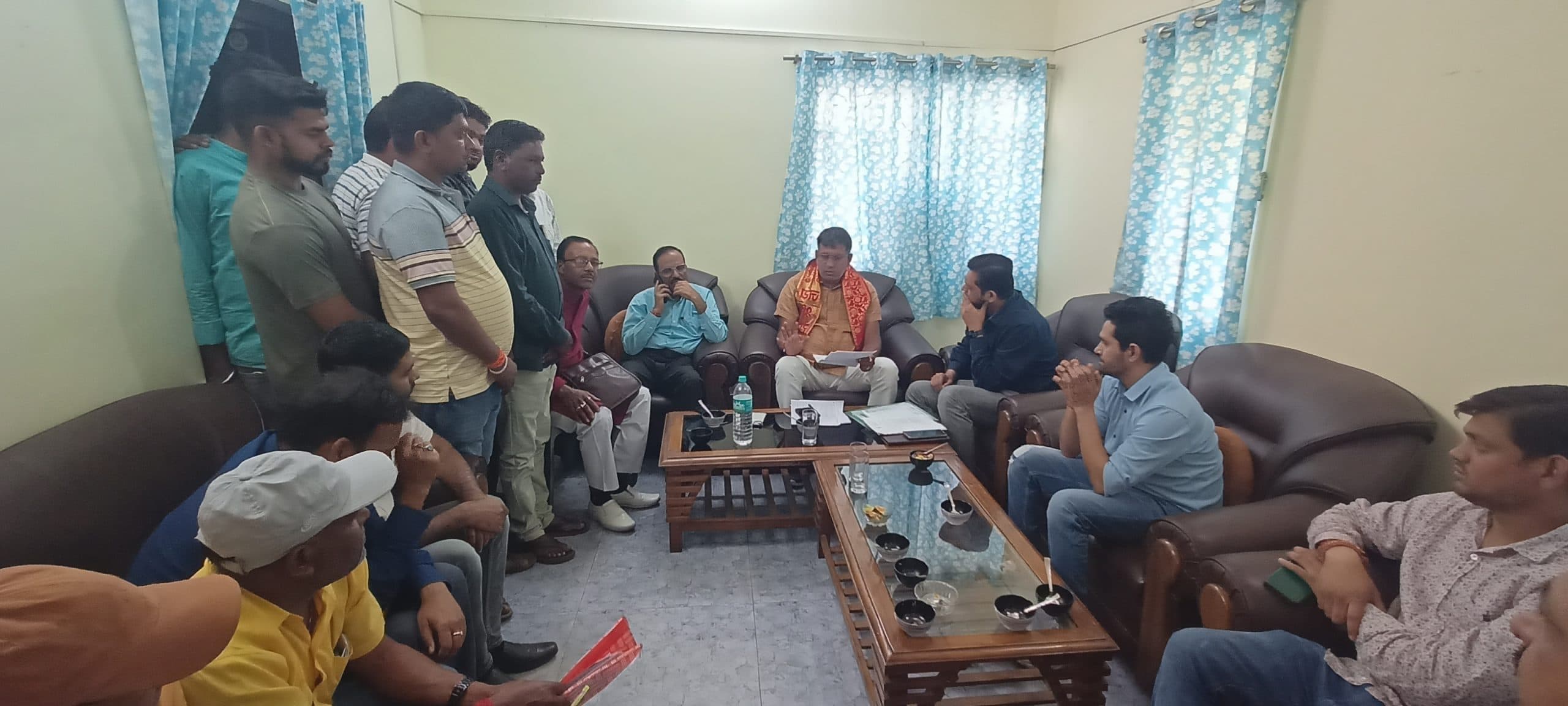 कोलियरी के विस्तारीकरण के मुद्दों पर किया विचार-विमर्श