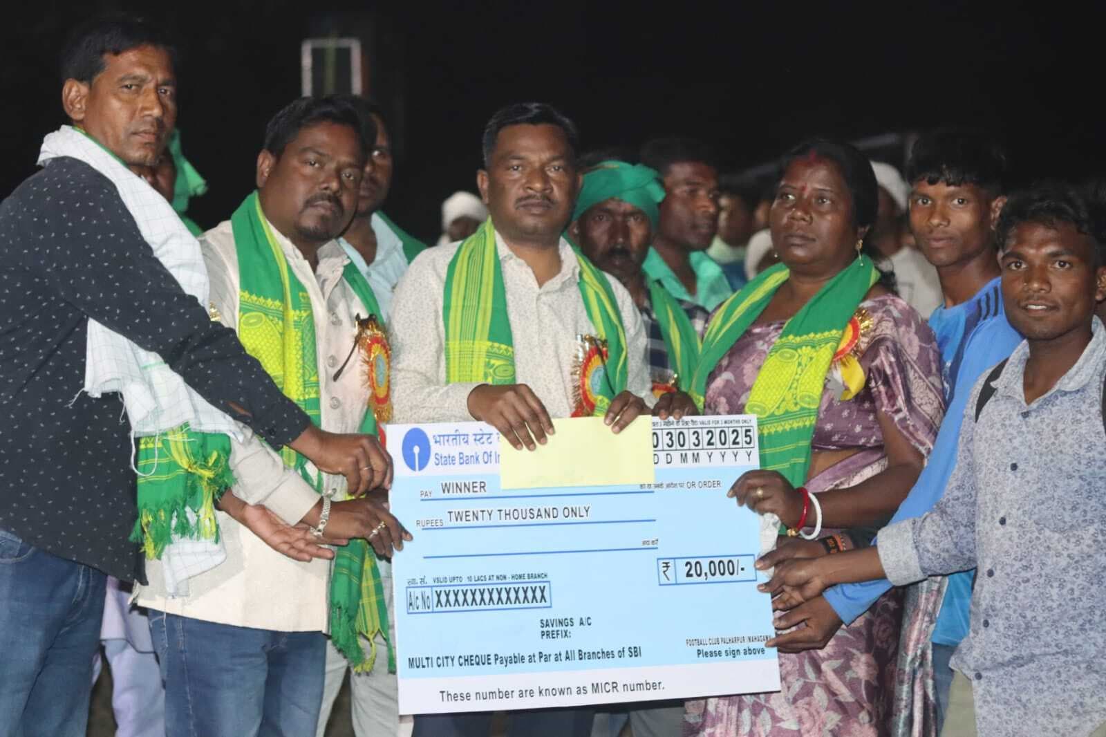 महगामा:  गोरंटिया बना फुटबॉल टूर्नामेंट का विजेता