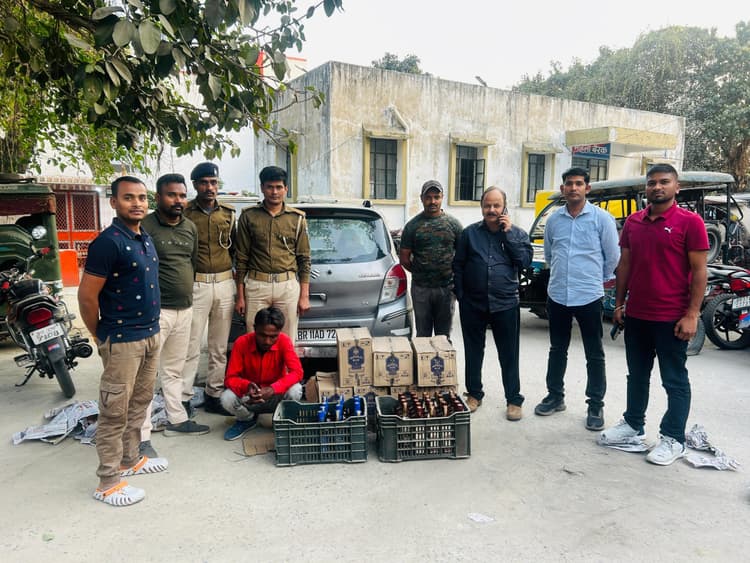 उत्पाद विभाग ने 168.750 लीटर विदेशी शराब के साथ 3 तस्करों को किया गिरफ्तार