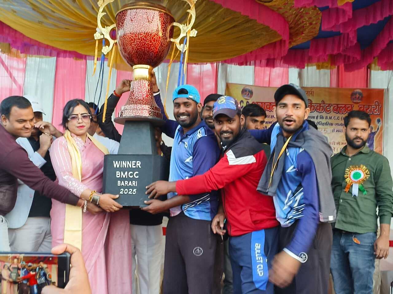 विक्की इलेवन ने बग्गा इलेवन को छह विकेट से पराजित कर चैंपियन बना