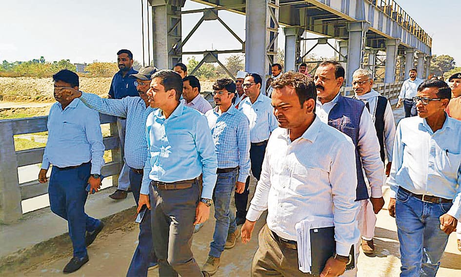 भोजपुर वितरणी के अंतिम बिंदु तक मिलेगा पानी