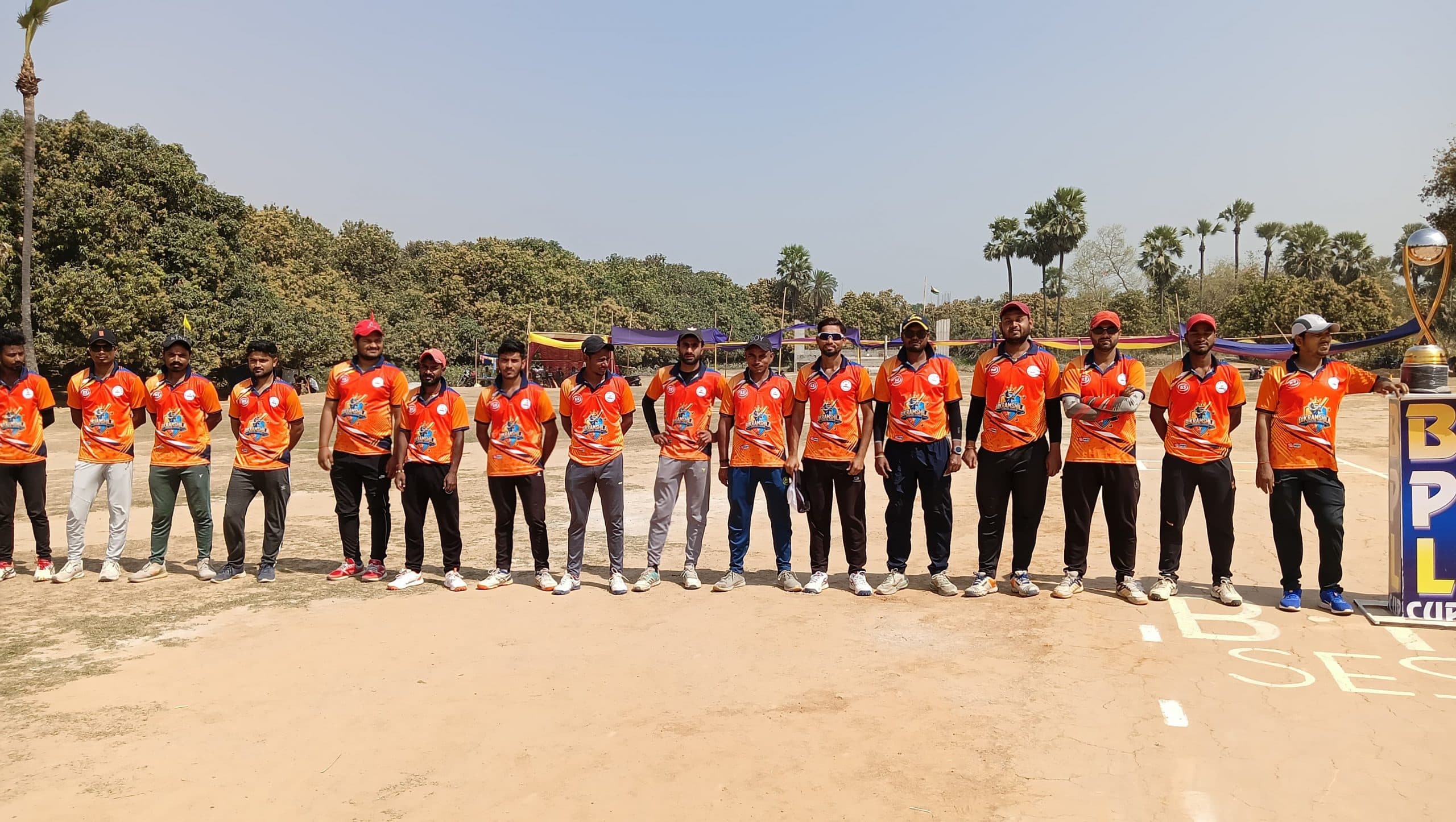 Bhagalpur news नवभारत क्रिकेट अकादमी औऱ मात्रिका ट्रेडर्स ने जीते अपने मैच