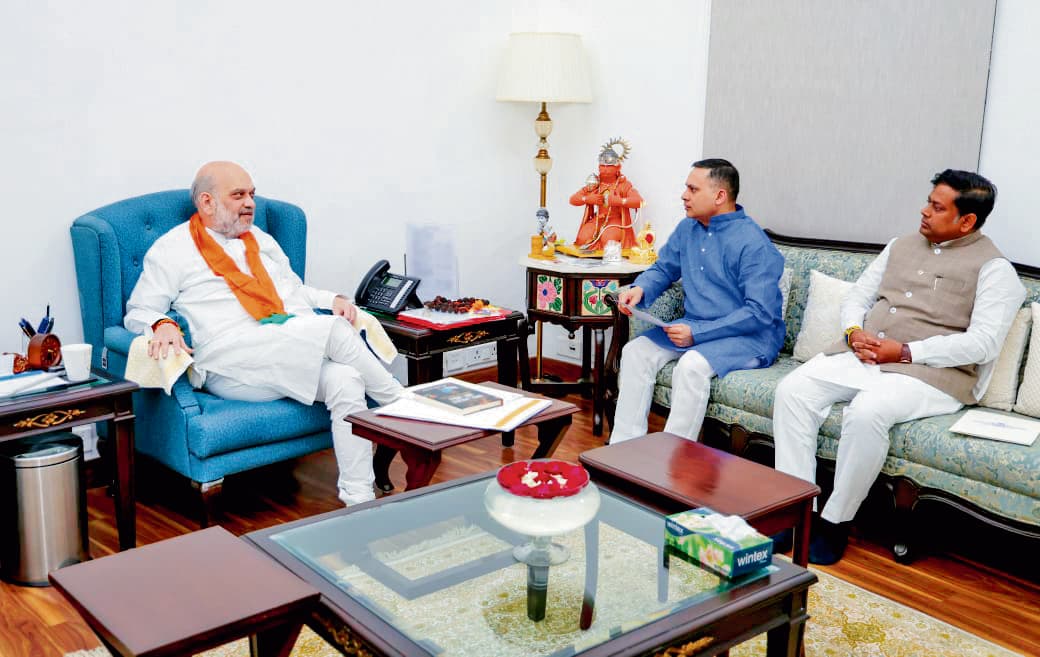 शाह को सुकांत व मालवीय ने बंगाल के हालात से कराया अवगत