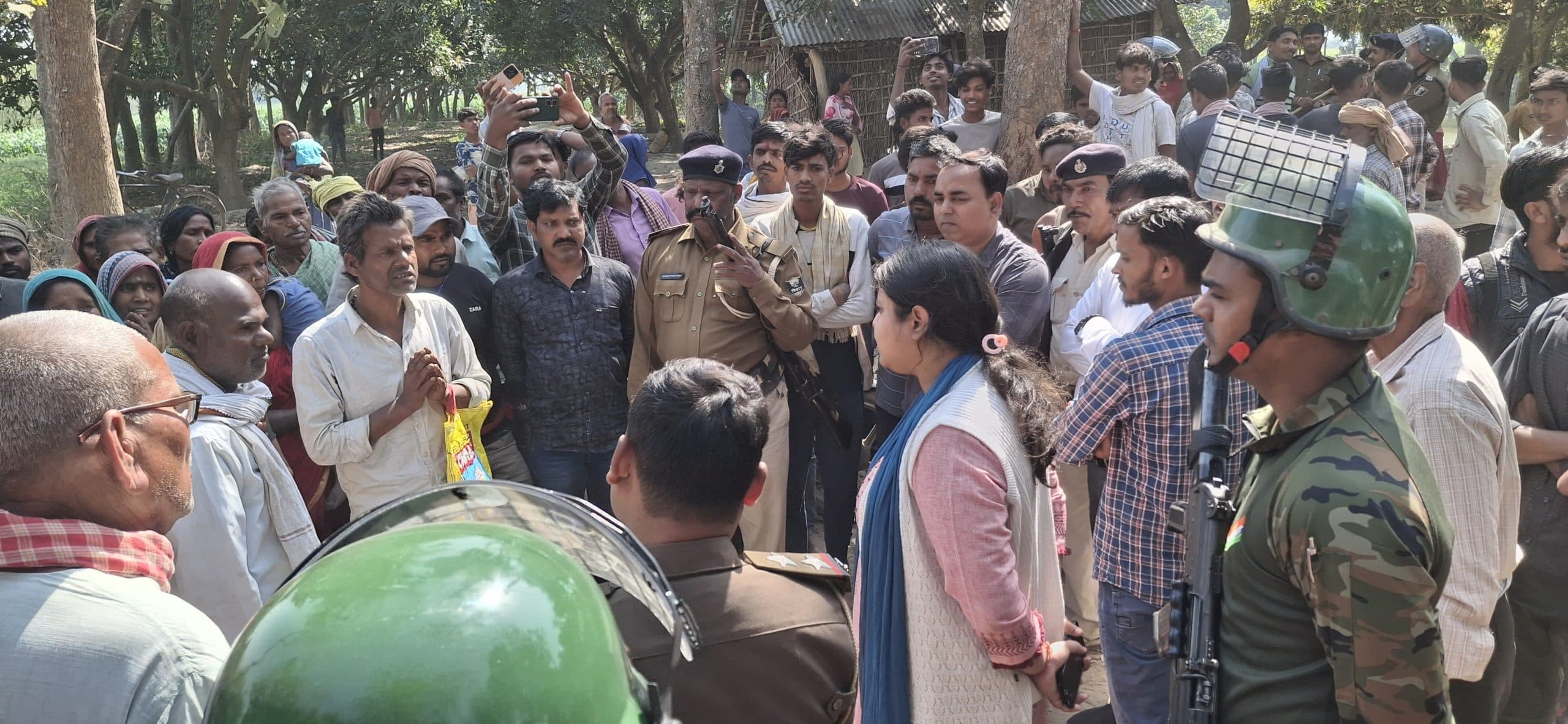 न्यायालय के आदेश पर हसेली में प्रशासन ने 24 एकड़ भूमि ते हटाया अतिक्रमण