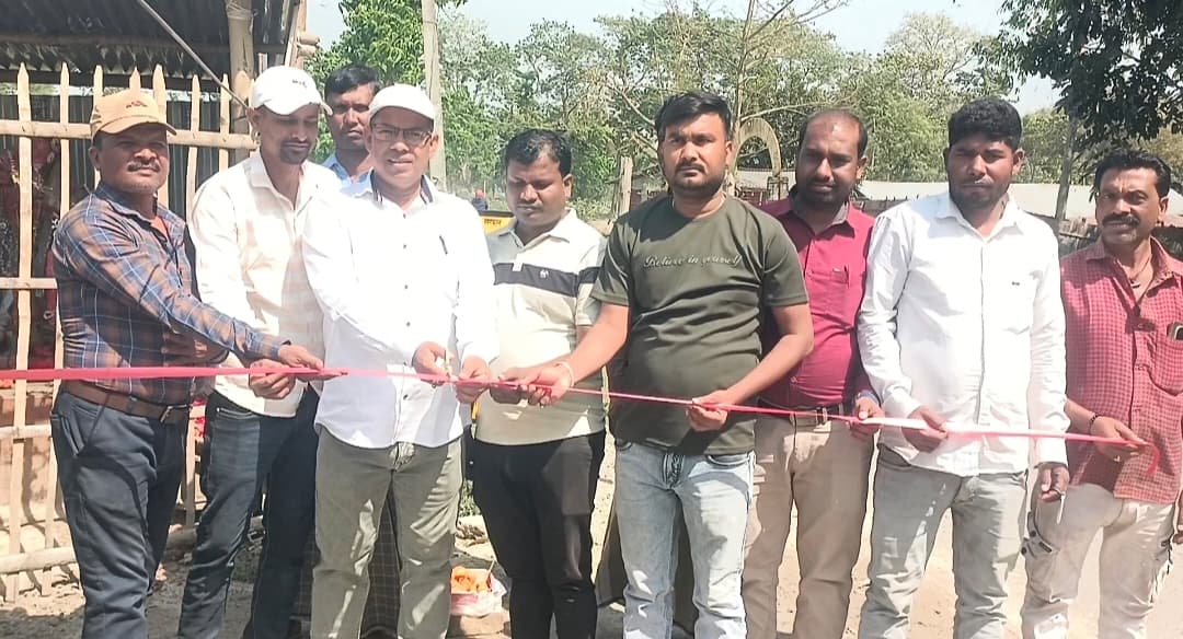 7.47 लाख की लागत से पक्की नाली निर्माण कार्य का हुआ शुभारंभ