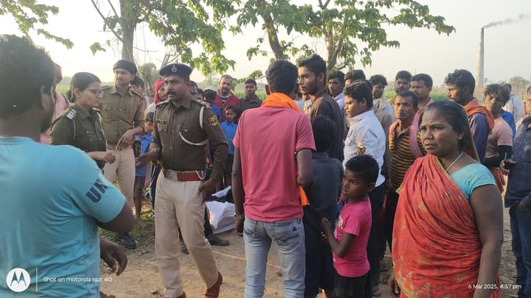 तीन वर्ष पूर्व प्रेम प्रसंग कर की थी शादी, पति ने पत्नी की गला दबाकर हत्या कर खेत में फेंका शव